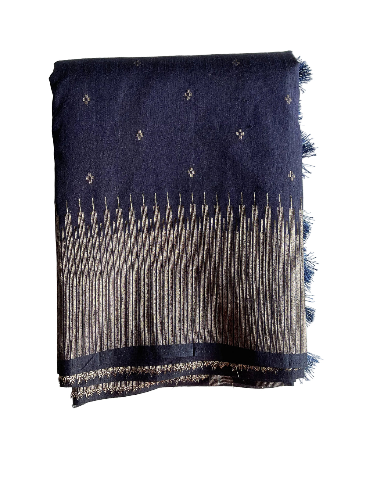Blue Soft Tussar aariyaa Saree