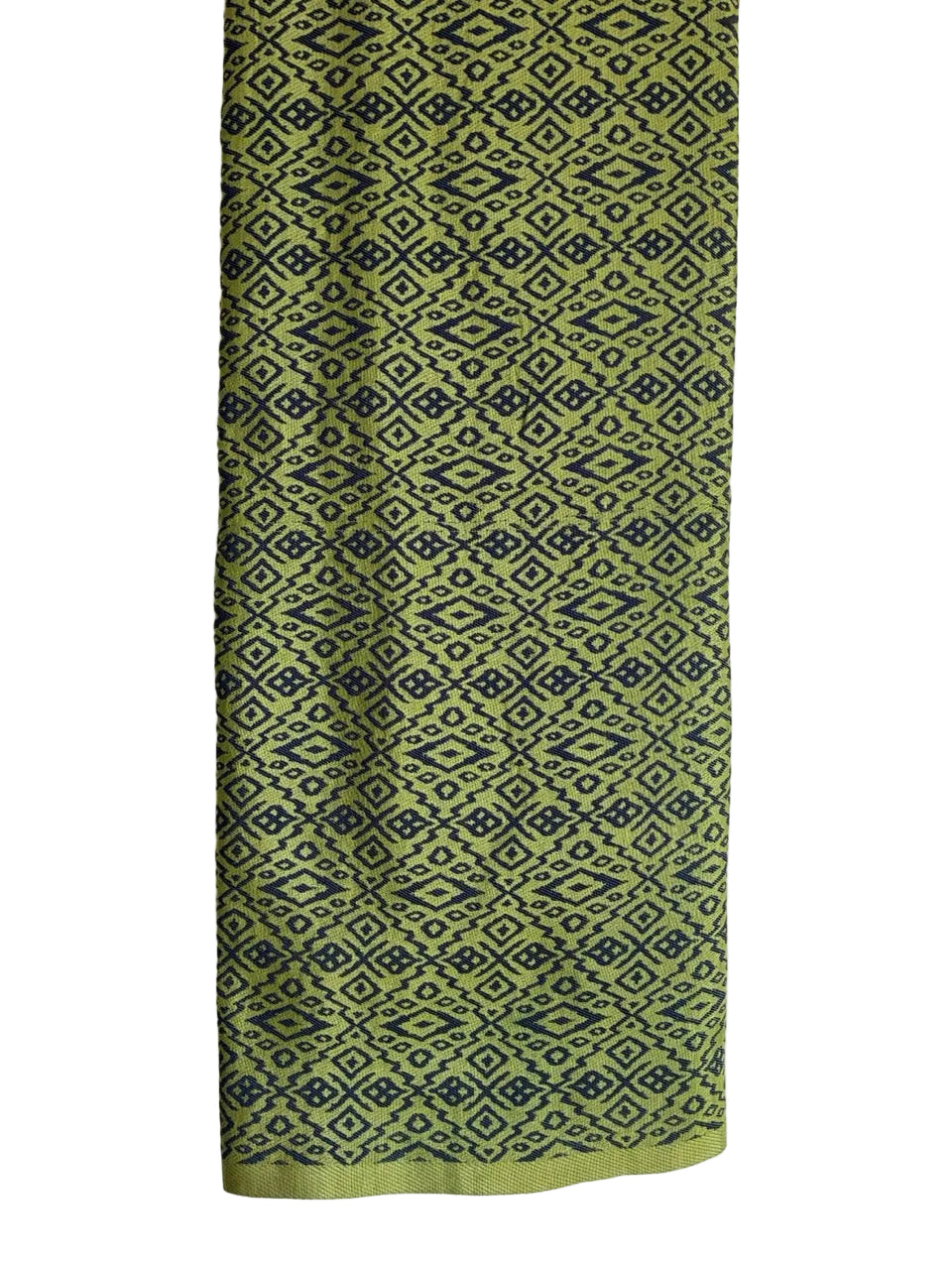 neon green checks woven aariyaa saree