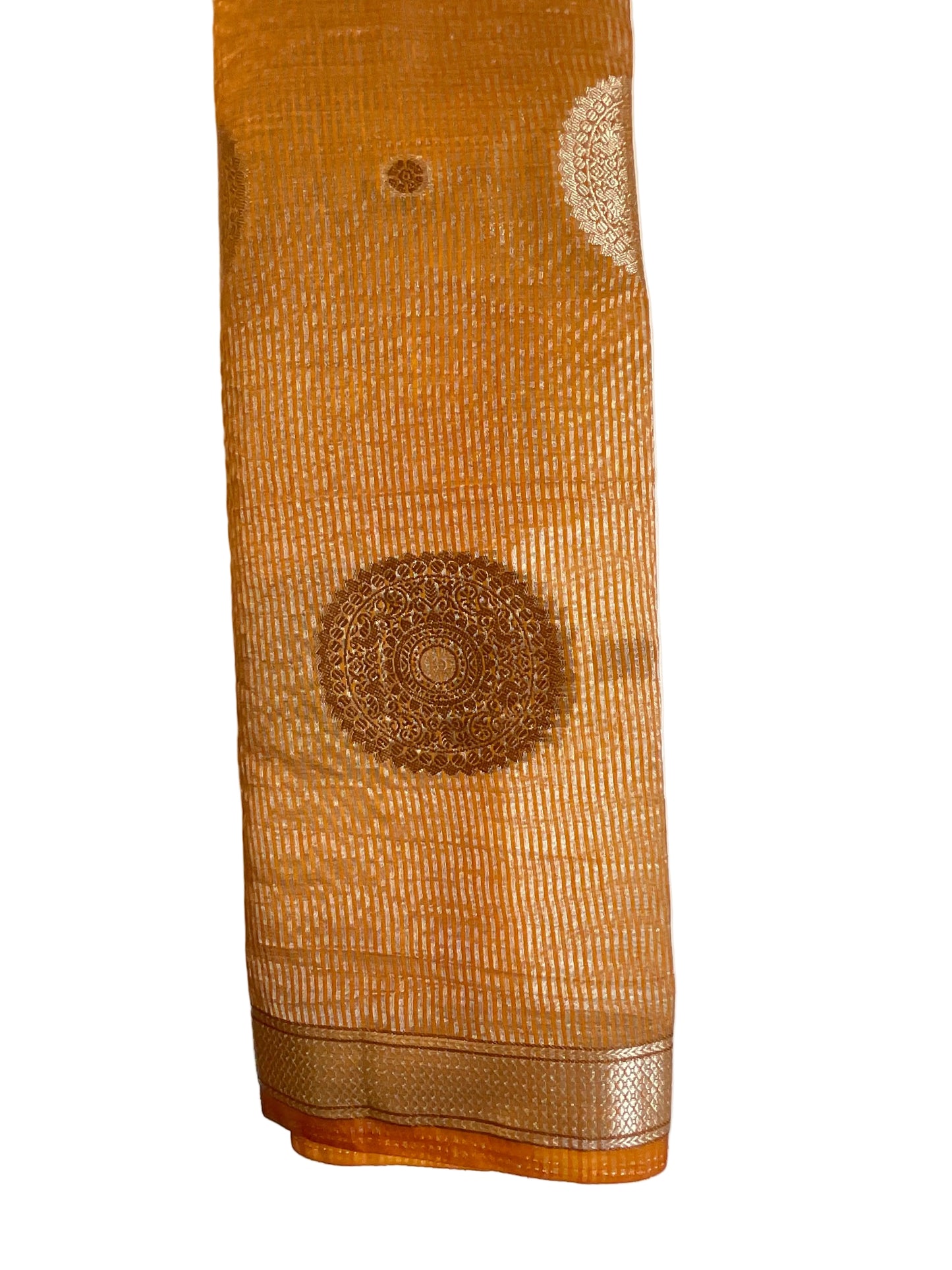 Mustard Soft Silk Saree