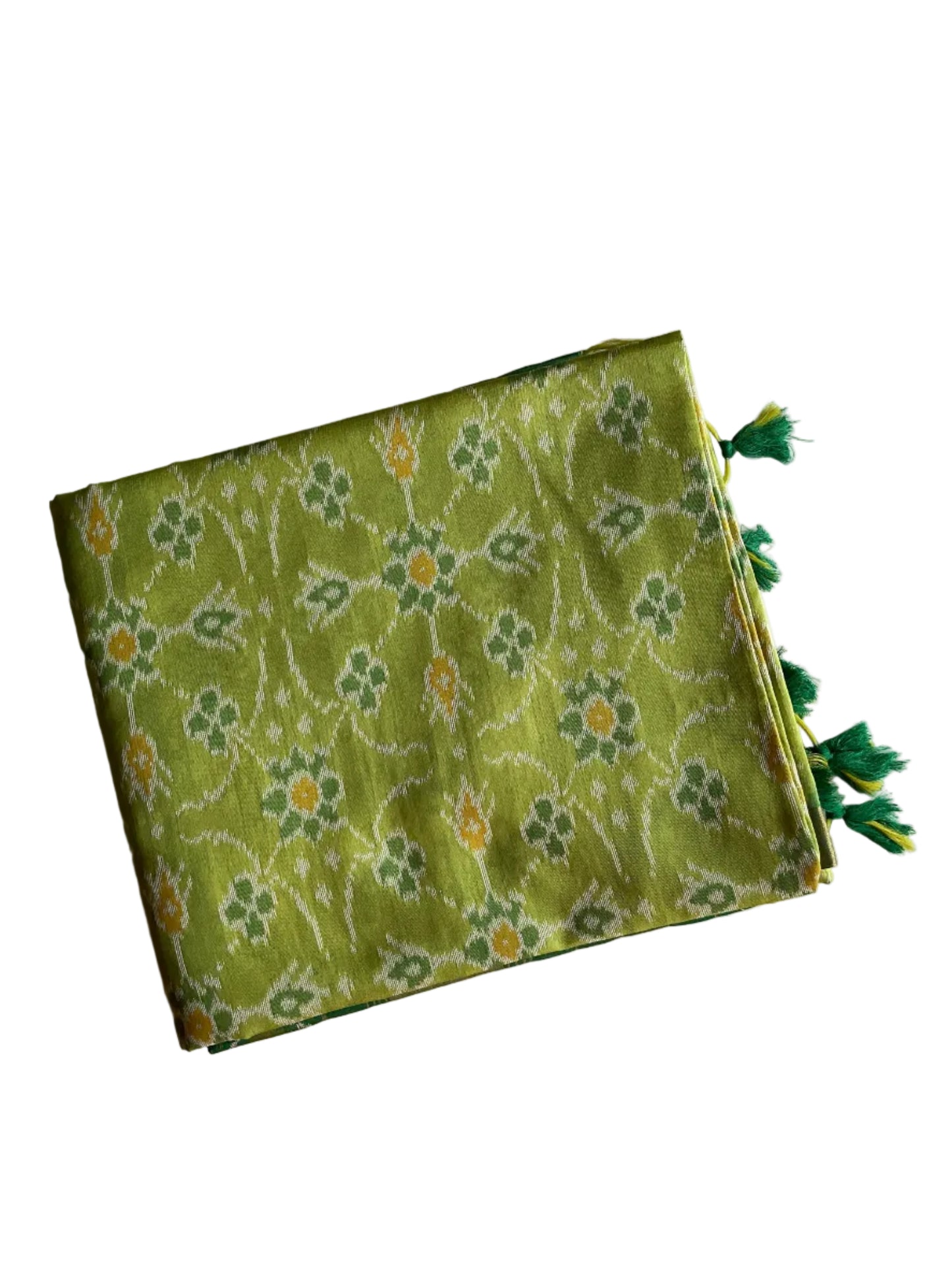 Green Patola Silk Saree
