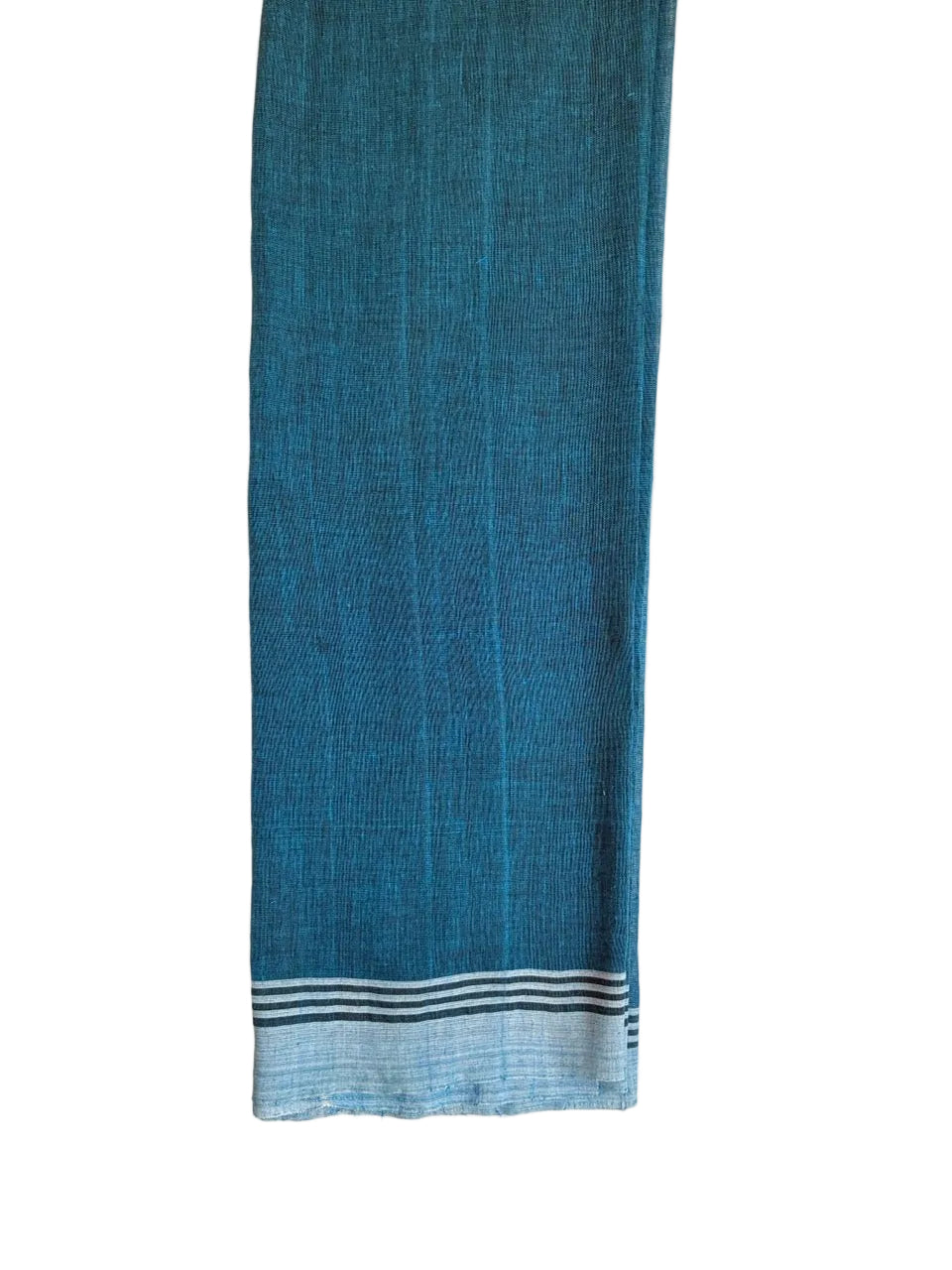 Bengal Pure Cotton Blue Saree