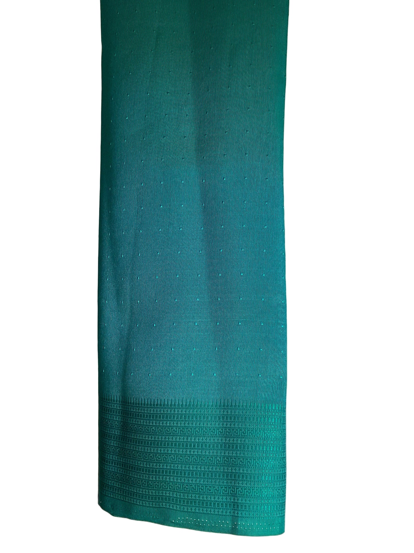 Blue Green Dual Tone Saree