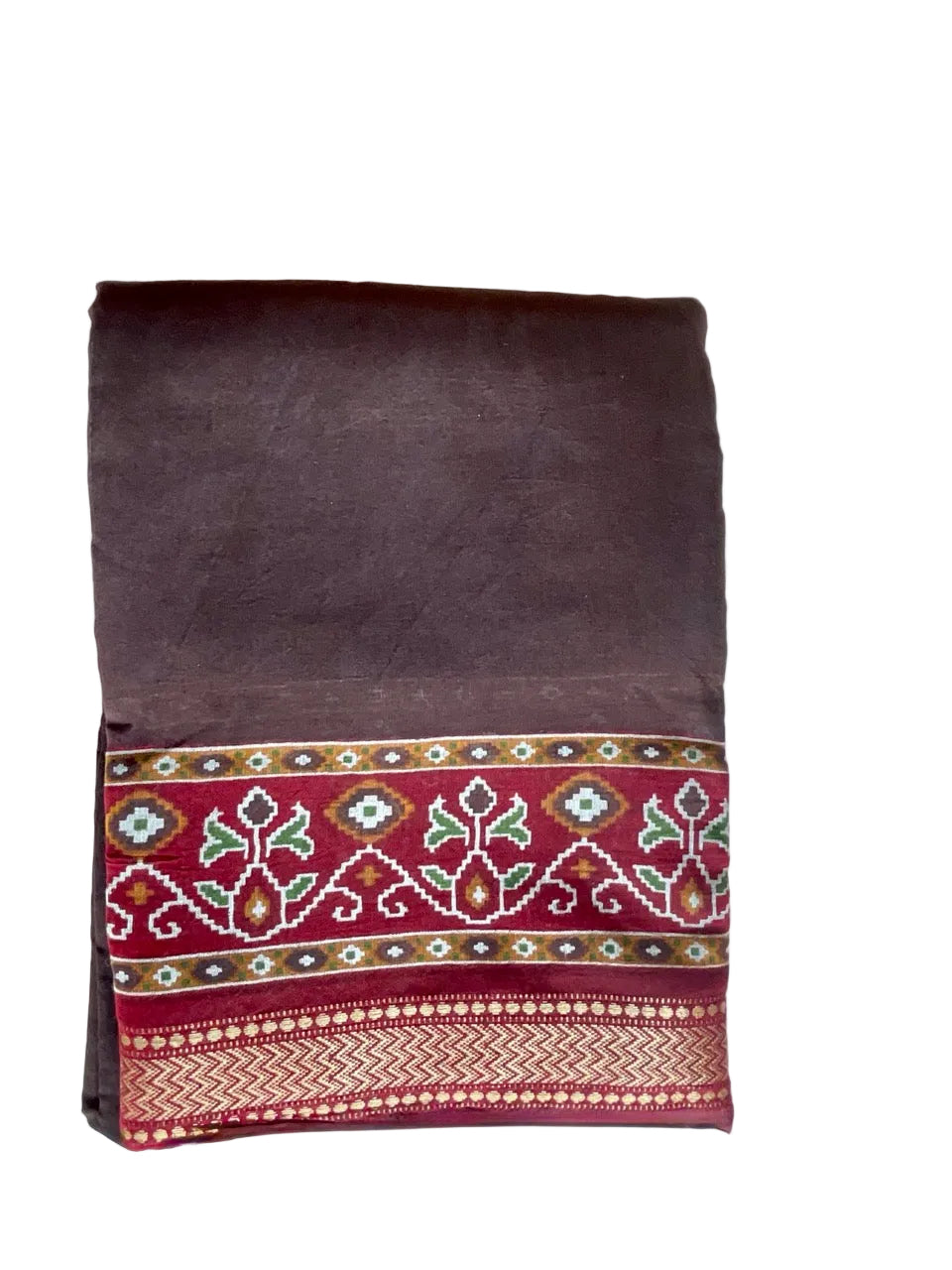 Brown-cotton-Saree-workwear-aariyaa