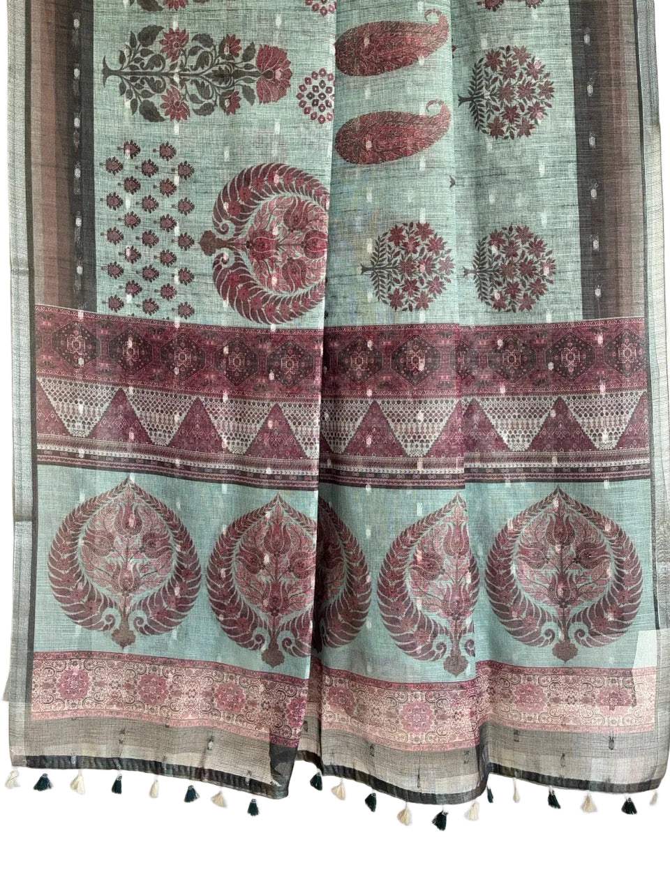 lightweight kota doria saree beautiful blue - aariyaa saree