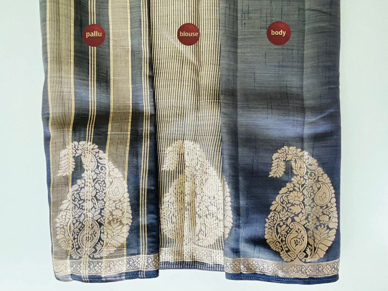 Blue Soft Silk Saree