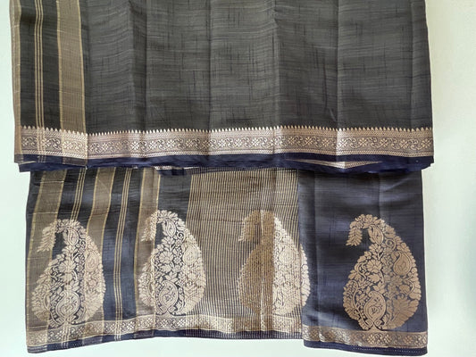 Blue Soft Silk Saree