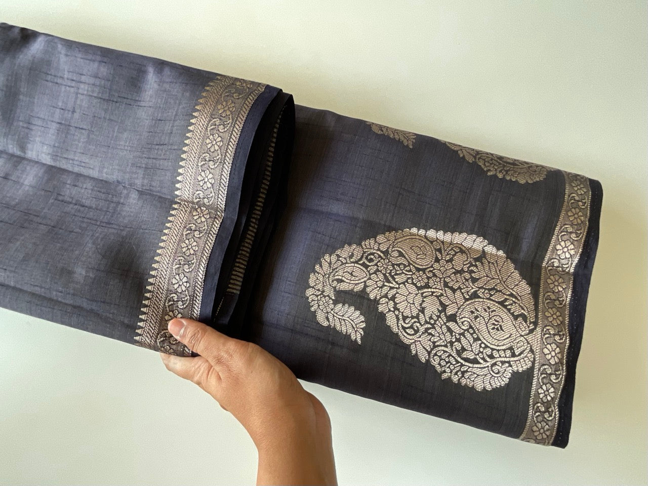 Blue Soft Silk Saree