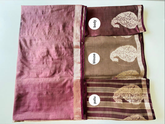 Purple Soft Silk Saree