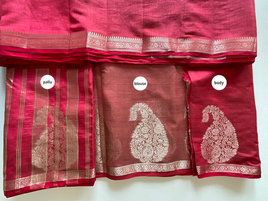 Red Soft Silk Saree