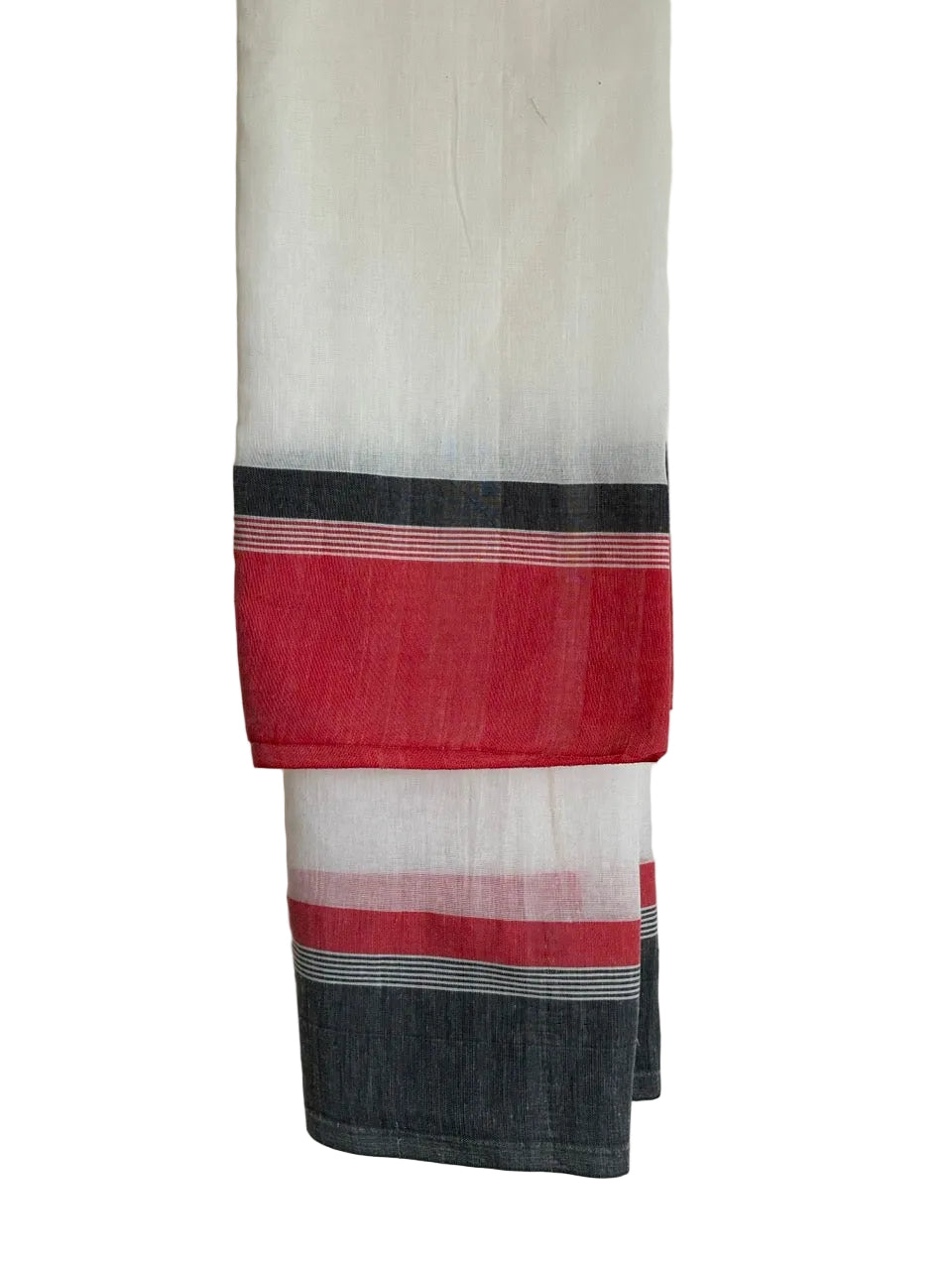 White Bengal Cotton Saree