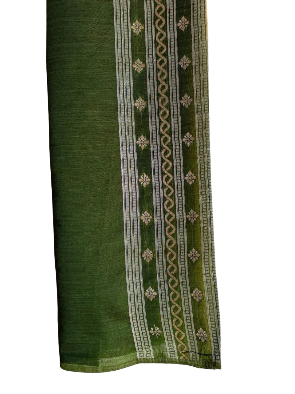 bright yellow green woven aariyaa saree