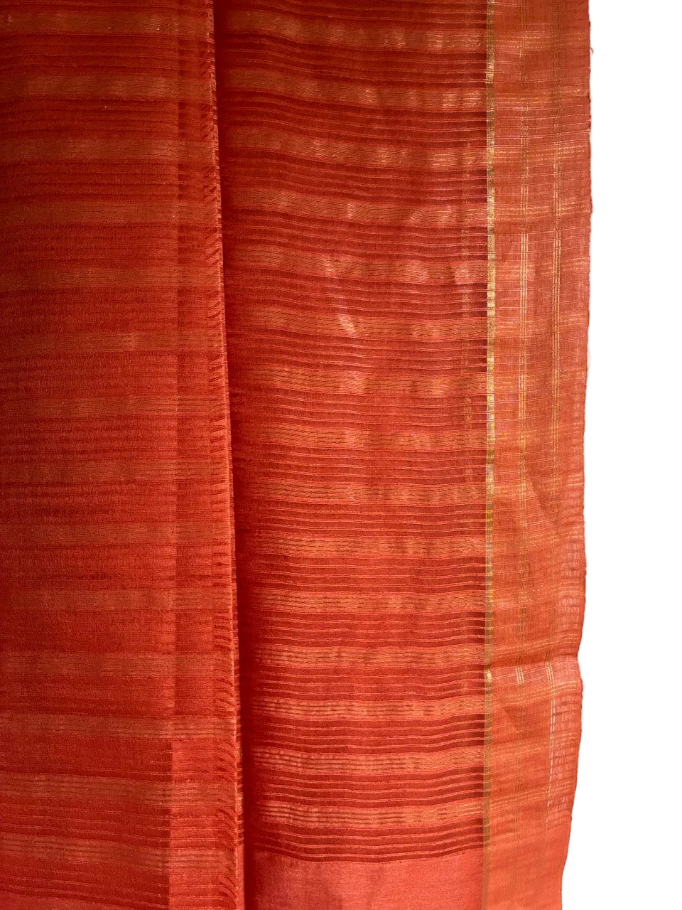 Orange Tussar Aariyaa Saree