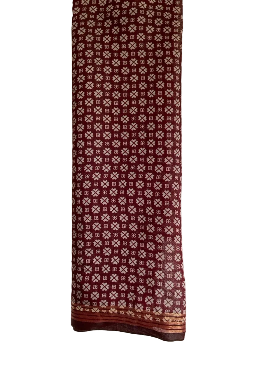 Green Kantha Cotton Saree