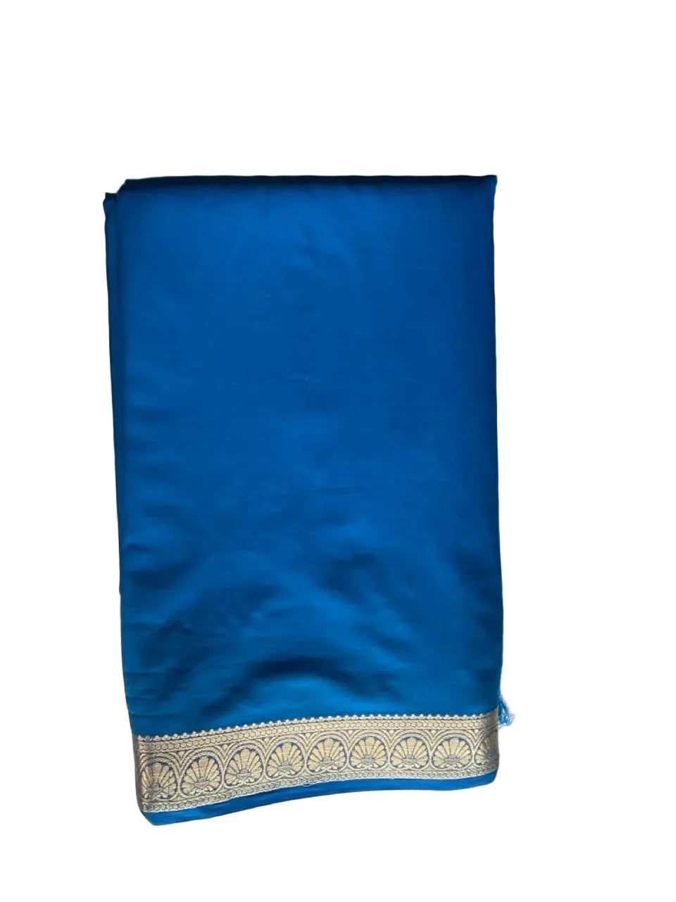 Royal Blue Crepe aariyaa Saree