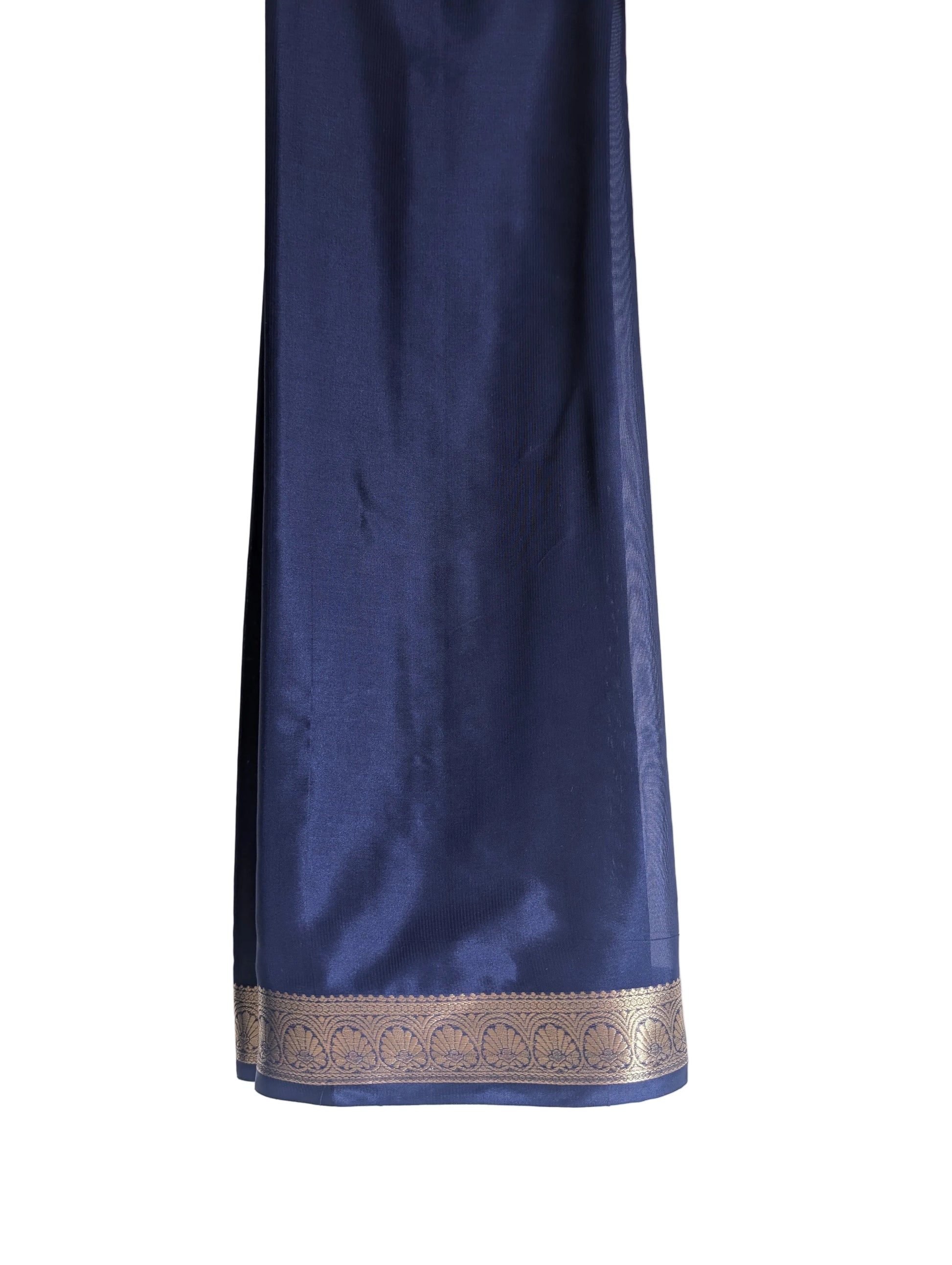 Blue Crepe Aariyaa Saree