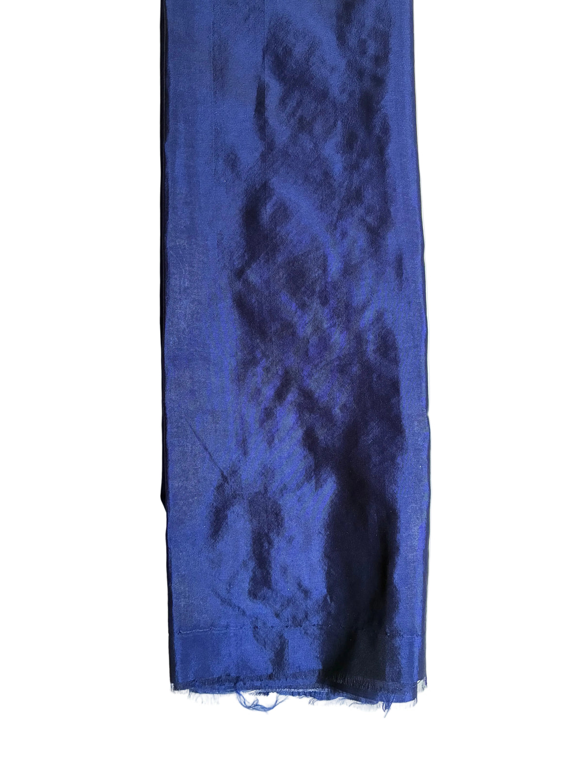 Unstitched blue blouse piece with mango border perfect for festive wear and daily wear Aariyaa sarees Bengaluru