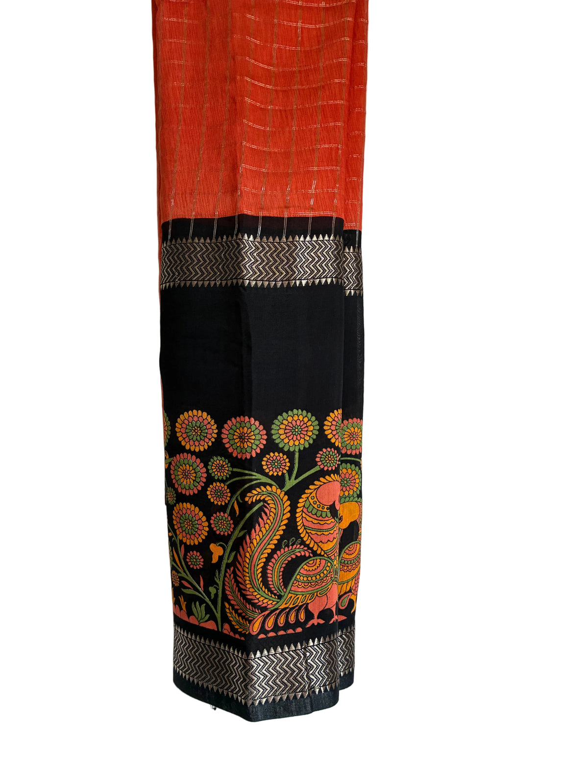 Unstitched black blouse piece ideal for festive wear and elegant everyday dressing Aariyaa sarees Bengaluru