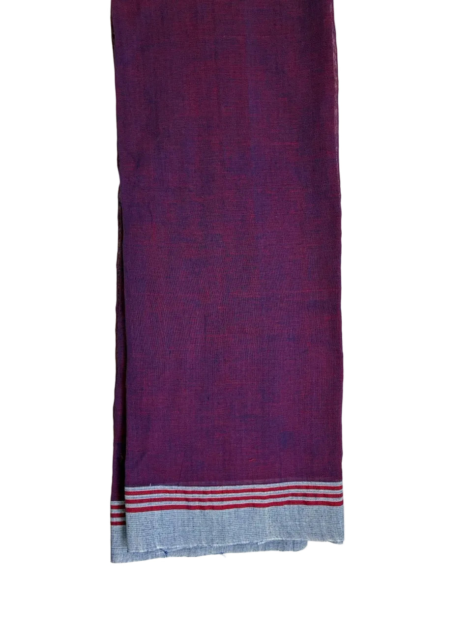 Purple Bengal Cotton Saree
