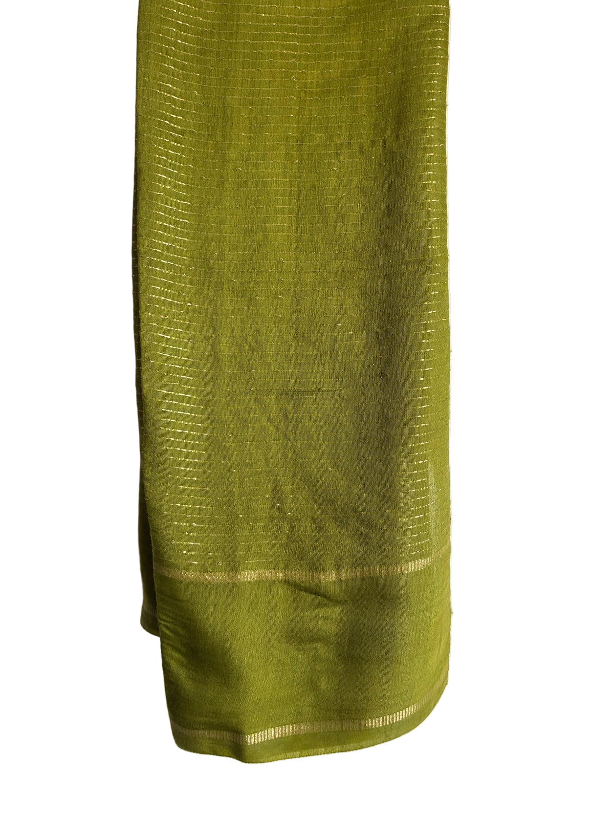 purple lime green with minimal gold zari assam silk elegant wear classic soft light aariyaa saree - blouse detail