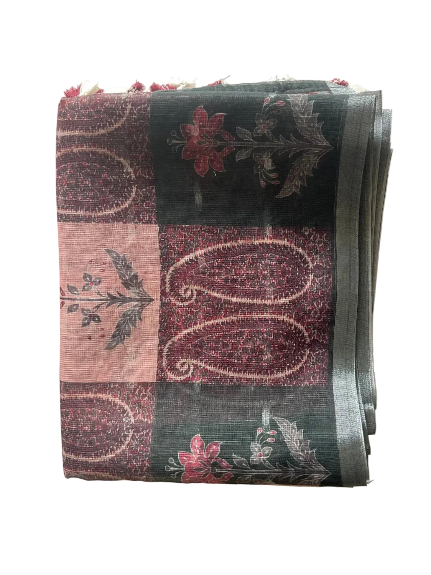lightweight kota doria saree beautiful red- aariyaa saree