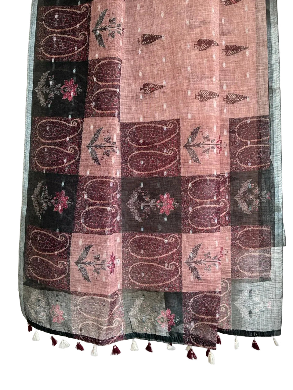 lightweight kota doria saree beautiful red- aariyaa saree