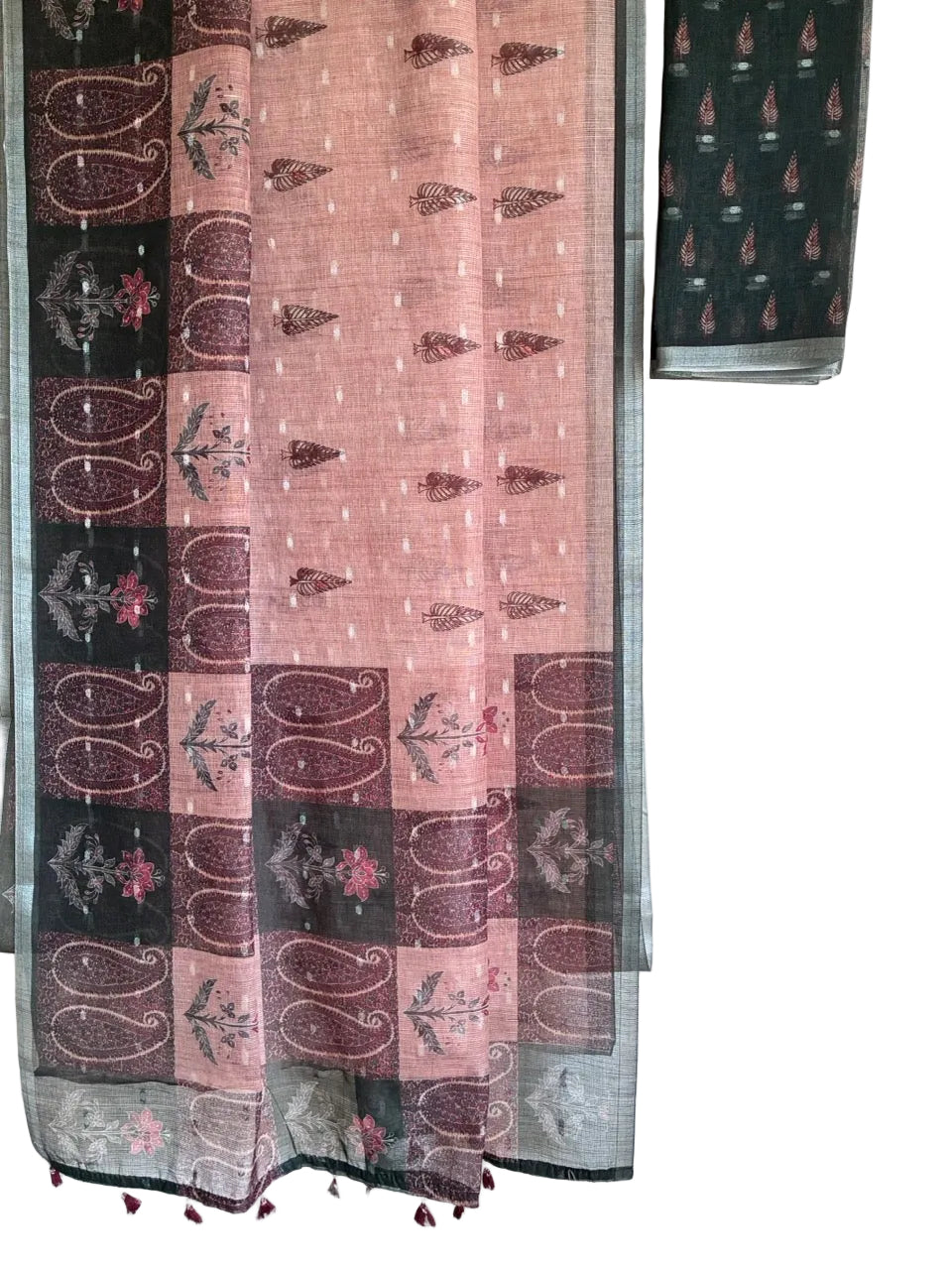 lightweight kota doria saree beautiful red- aariyaa saree